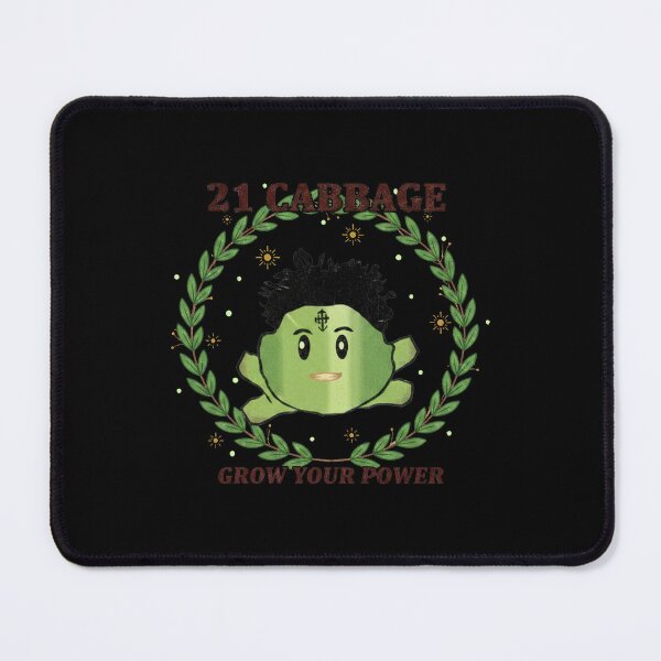 Item preview, 21 Cabbage Grow Your Power Rapper Parody Laurel Wreath designed and sold by Dravienart.