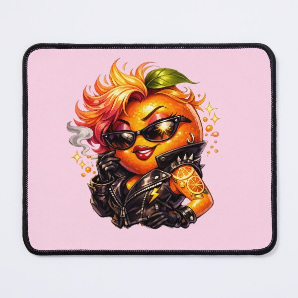 Item preview, Rockstar Orange – Rebel Orange Cartoon | designed and sold by Sommium .