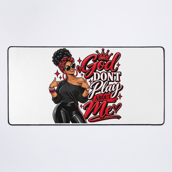 Item preview, God Don't Play About Me | Christian Faith Design designed and sold by Divine Boutique.