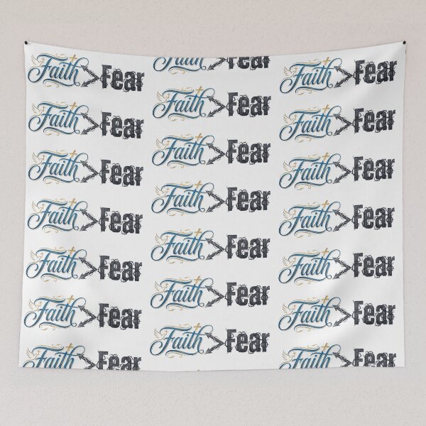 Item preview, Faith > Fear designed and sold by blessitshop.