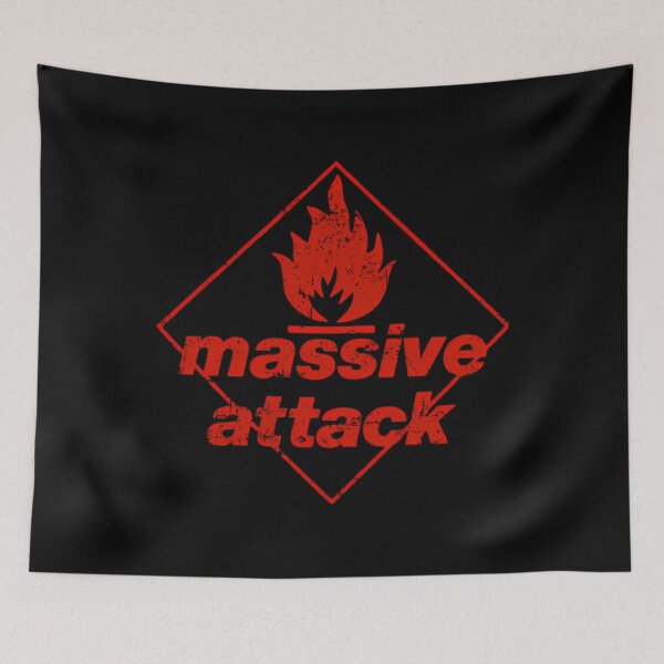 Item preview, Massive Attack Band 80S designed and sold by greenmae.