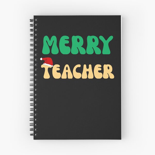 Item preview, Groovy Merry Teacher Retro Christmas Santa Hat designed and sold by mumchaosdesigns.