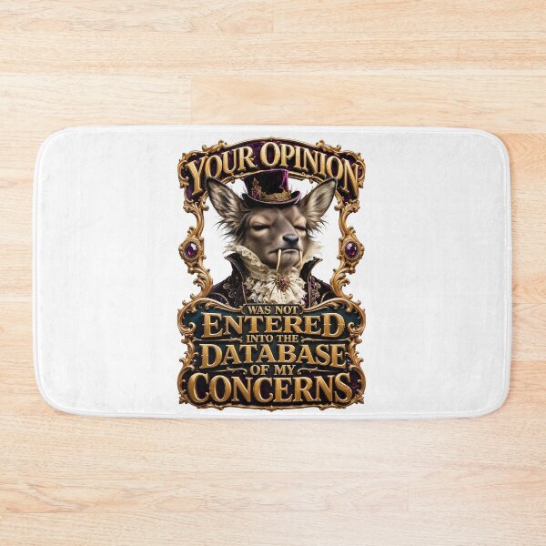 Item preview, Your Opinion Was Not Entered Into The Database Of My Concerns designed and sold by Sovereign Supply Co..