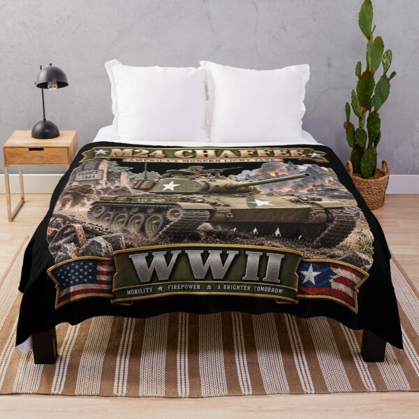 Item preview, M24 Chaffee - Modern Light Tank - World War II - 3D - Enhanced0 designed and sold by Military Insignia Products.