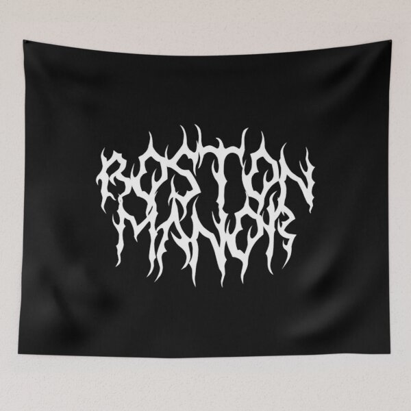 Item preview, BOSTON MANOR - METALCORE BAND LOGO designed and sold by StainedMoons.