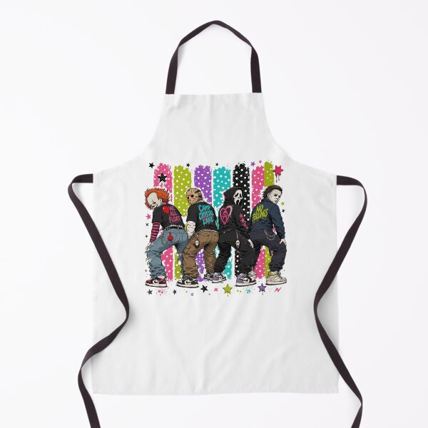 Item preview, Twerk or Treat Punk Slasher Squad Horror Characters Preppy Stripes Graphic designed and sold by OddPopARt.