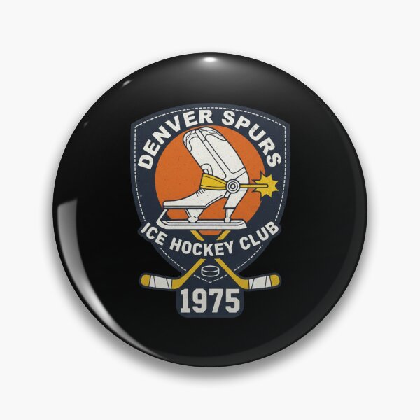 Item preview, Denver Spurs Ice Hockey Club 1975 Vintage Skate Crest designed and sold by Dravienart.