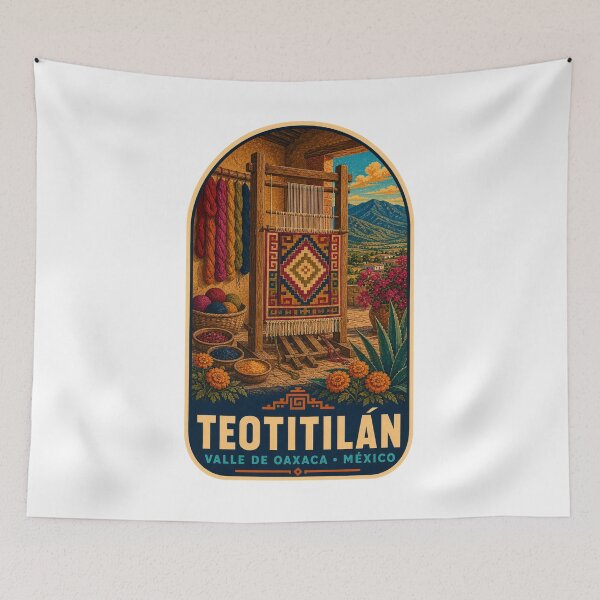 Item preview, Teotitlán del Valle Oaxaca Weaving designed and sold by BeachWhisper.