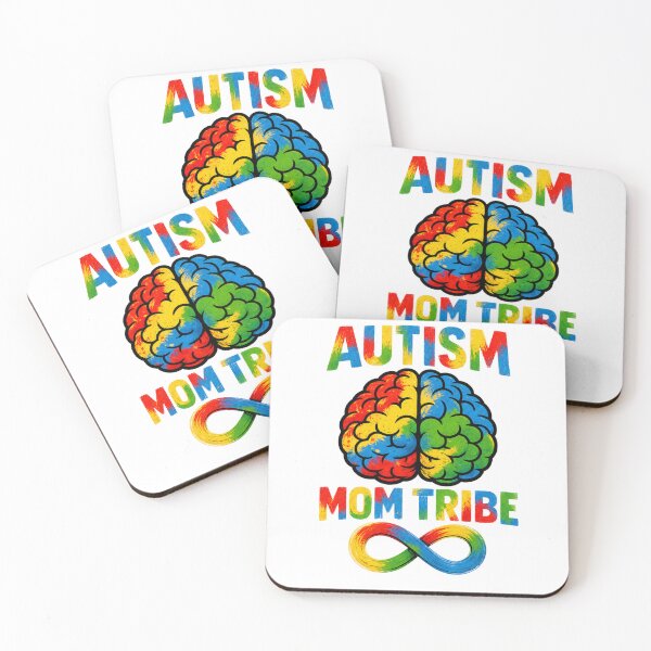 Item preview, Autism Mom Tribe | Colorful Neurodiversity Brain & Infinity Symbol designed and sold by Divine Boutique.