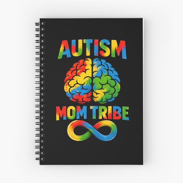 Item preview, Autism Mom Tribe | Colorful Neurodiversity Brain & Infinity Symbol designed and sold by Divine Boutique.