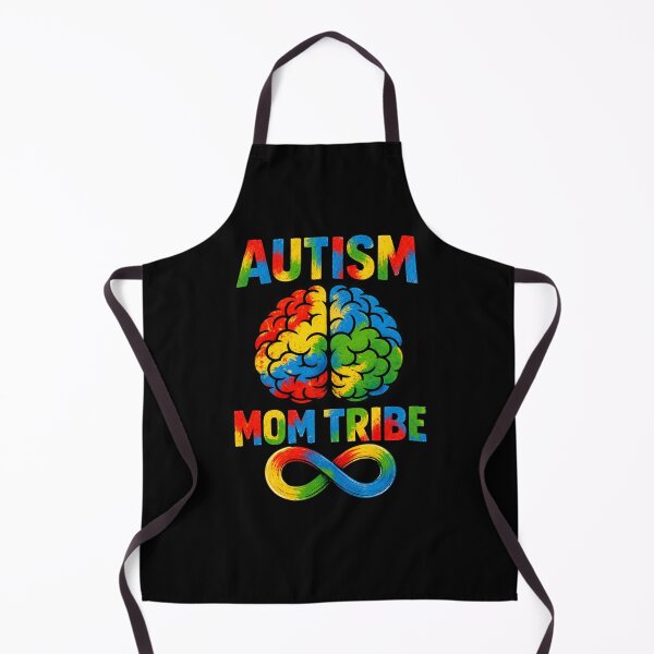 Item preview, Autism Mom Tribe | Colorful Neurodiversity Brain & Infinity Symbol designed and sold by Divine Boutique.