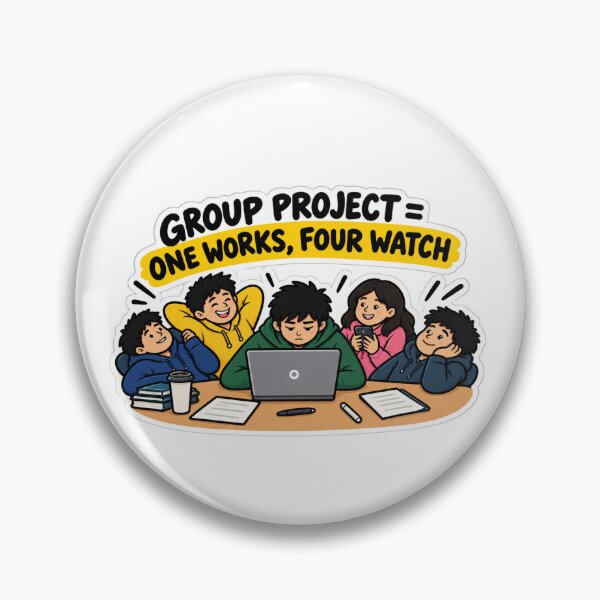 Item preview, Group Project: One Works, Four Watch designed and sold by Campus Chaos India.
