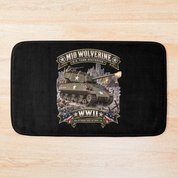 Item preview, M10 Wolverine US Tank Destroyer - World War II - 3D - Enhanced designed and sold by Military Insignia Products.