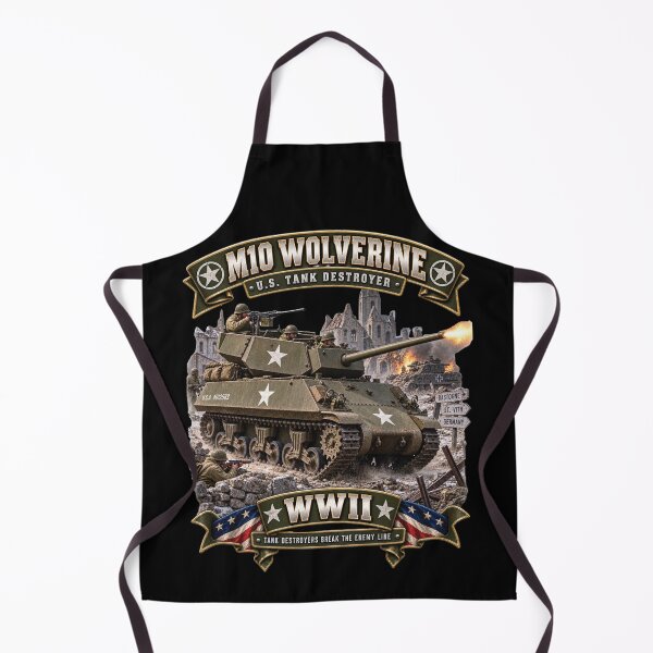 Item preview, M10 Wolverine US Tank Destroyer - World War II - 3D - Enhanced designed and sold by Military Insignia Products.