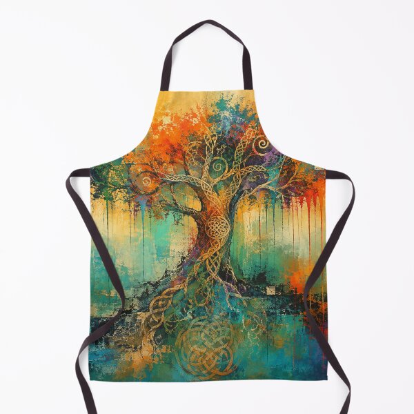Item preview, Roots of Radiance - Celtic Tree of Life Abstract Art designed and sold by Joey Santiago.