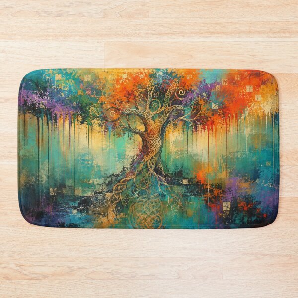 Item preview, Roots of Radiance - Celtic Tree of Life Abstract Art designed and sold by Joey Santiago.