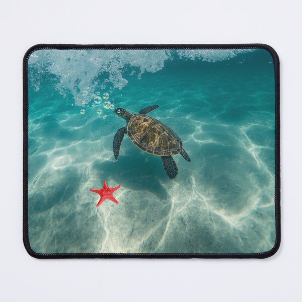 Item preview, Lost in the Blue - Sea Turtle designed and sold by BeeStylishTees.