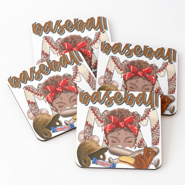 Item preview, Baseball Mom Messy Bun Proud Mama Baseball Scarf Sunshades designed and sold by Coolshopsea.
