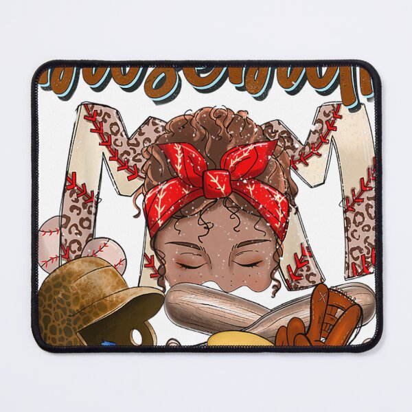 Item preview, Baseball Mom Messy Bun Proud Mama Baseball Scarf Sunshades designed and sold by Coolshopsea.