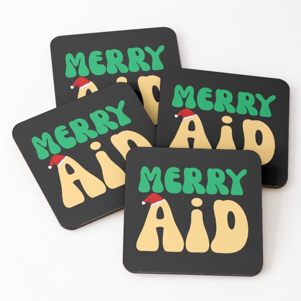 Item preview, Groovy Merry Aid Retro Christmas School Staff designed and sold by mumchaosdesigns.