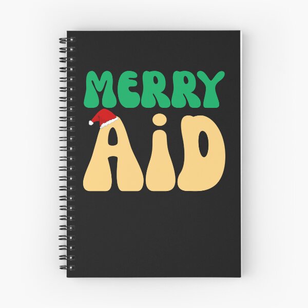 Item preview, Groovy Merry Aid Retro Christmas School Staff designed and sold by mumchaosdesigns.