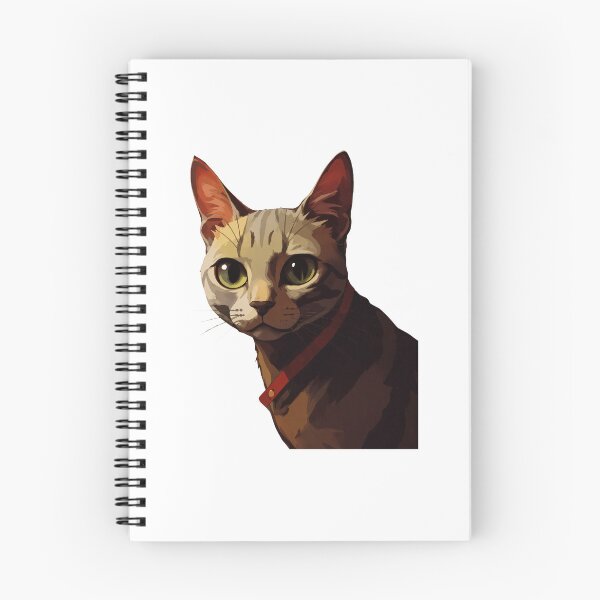Item preview, Tabby Cat Portrait with Red Collar designed and sold by GiaoCalonas.