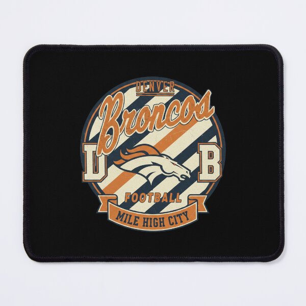 Item preview, Denver Broncos Mile High City Diagonal Stripes Circular designed and sold by Dravienart.