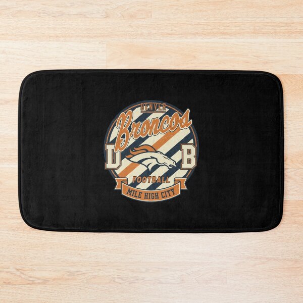 Item preview, Denver Broncos Mile High City Diagonal Stripes Circular designed and sold by Dravienart.