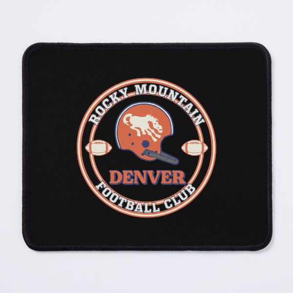 Item preview, Rocky Mountain Denver Football Club Vintage Helmet Badge designed and sold by Dravienart.