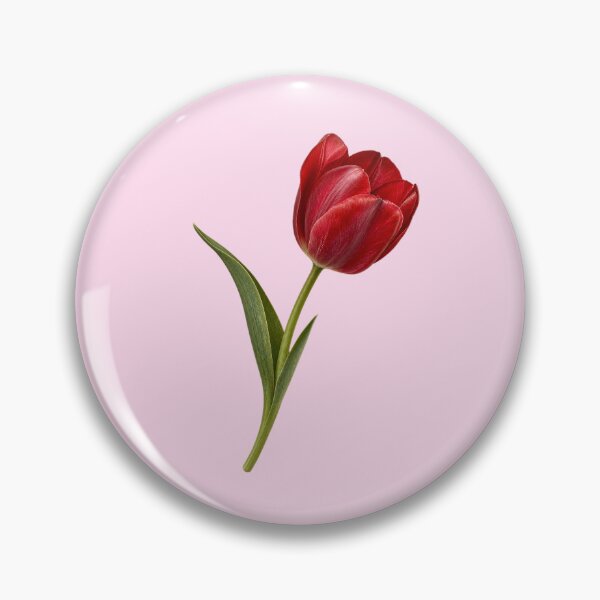 Item preview, Red Tulip Flower Romantic Botanical Aesthetic designed and sold by jianina-alondra.