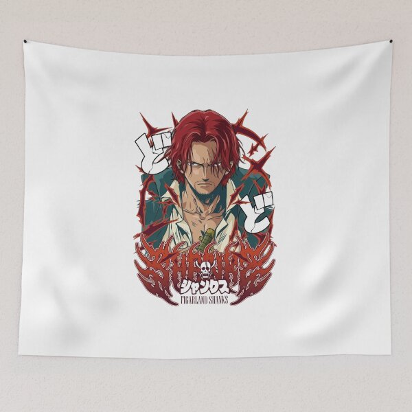 Item preview, Red Hair Emperor Shanks Anime Artwork designed and sold by FreakToons.