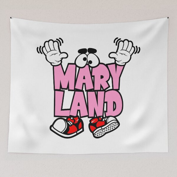 Item preview, MARYLAND Typography Funny Vintage designed and sold by NFTWords.
