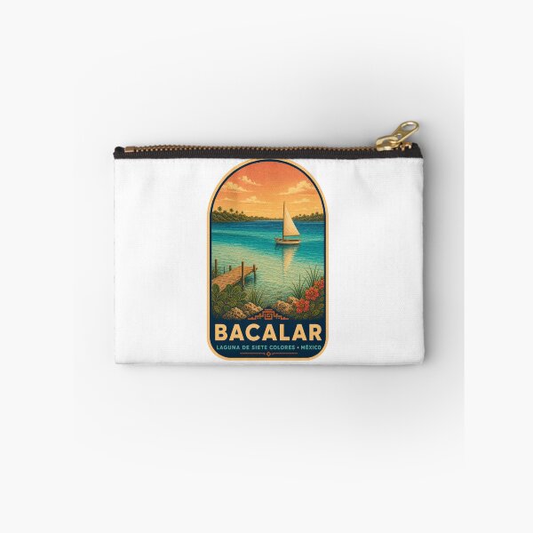 Item preview, Bacalar Lagoon Seven Colors Mexico designed and sold by BeachWhisper.