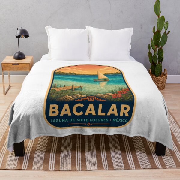 Item preview, Bacalar Lagoon Seven Colors Mexico designed and sold by BeachWhisper.