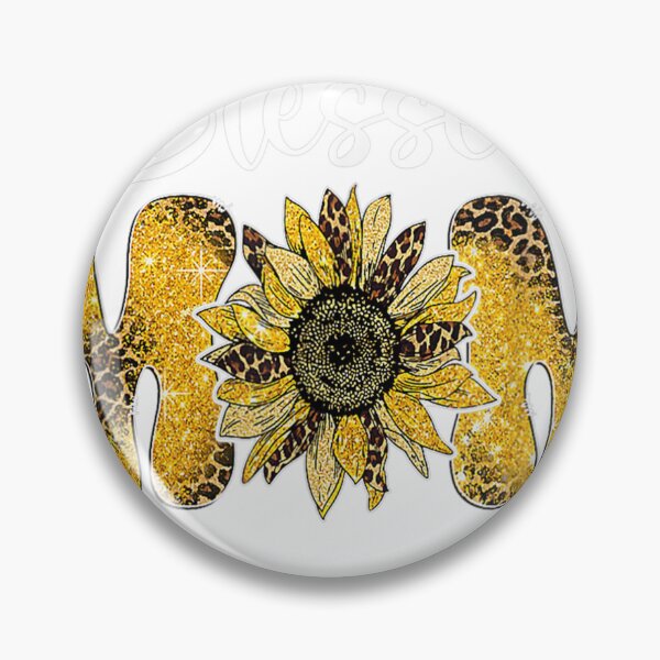 Item preview, Happy Mother's Day Blessed Mom Sunflower Leopard Mama  designed and sold by Coolshopsea.