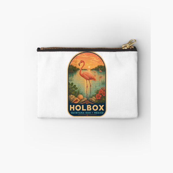 Item preview, Holbox Flamingos Quintana Roo Mexico designed and sold by BeachWhisper.