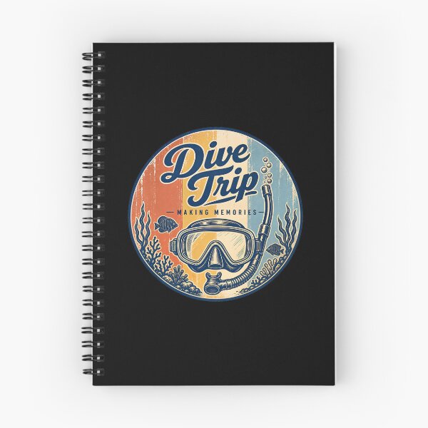 Item preview, Dive Trip Vintage Travel Badge Design designed and sold by MOCH- ART.