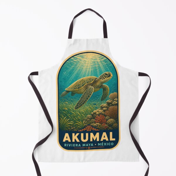 Item preview, Akumal Sea Turtle Riviera Maya designed and sold by BeachWhisper.