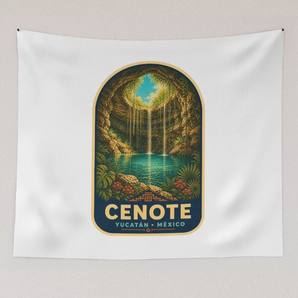 Item preview, Yucatán Peninsula Cenote Mexico designed and sold by BeachWhisper.