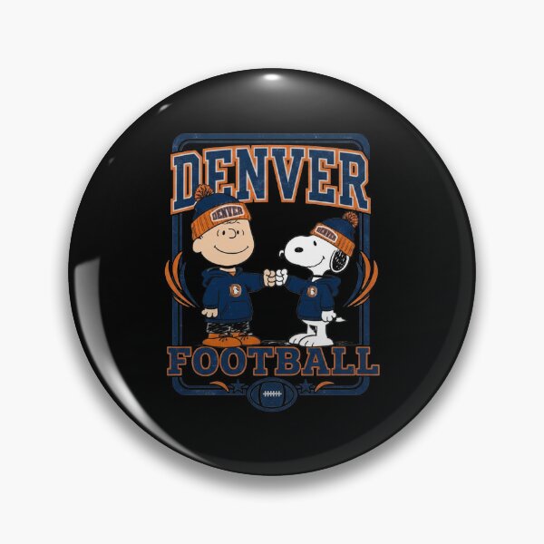 Item preview, Denver Football Charlie Brown And Snoopy Fist Bump Beanie designed and sold by Dravienart.