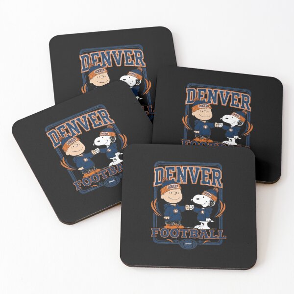 Item preview, Denver Football Charlie Brown And Snoopy Fist Bump Beanie designed and sold by Dravienart.