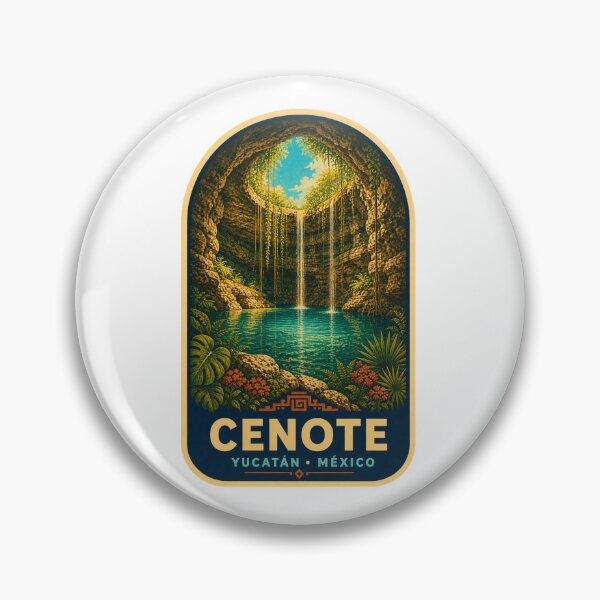 Item preview, Yucatán Peninsula Cenote Mexico designed and sold by BeachWhisper.