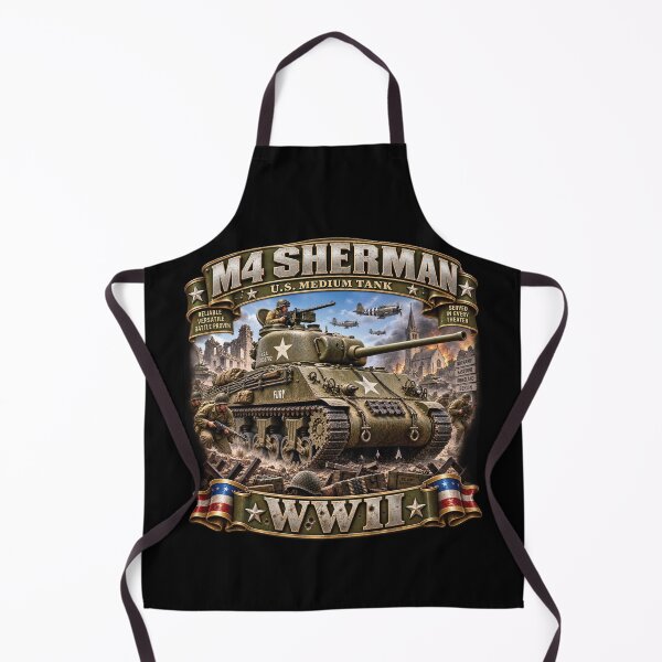 Item preview, M4 Sherman - US Medium Tank  - Battle - World War II - 3D - Enhanced designed and sold by Military Insignia Products.