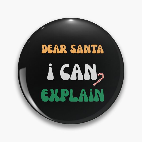 Item preview, Funny Dear Santa I Can Explain Retro Christmas Kids designed and sold by mumchaosdesigns.