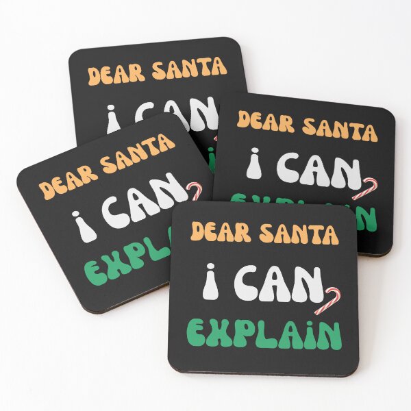 Item preview, Funny Dear Santa I Can Explain Retro Christmas Kids designed and sold by mumchaosdesigns.