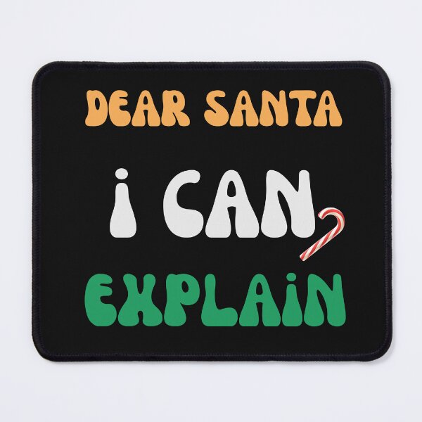 Item preview, Funny Dear Santa I Can Explain Retro Christmas Kids designed and sold by mumchaosdesigns.