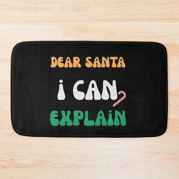 Item preview, Funny Dear Santa I Can Explain Retro Christmas Kids designed and sold by mumchaosdesigns.