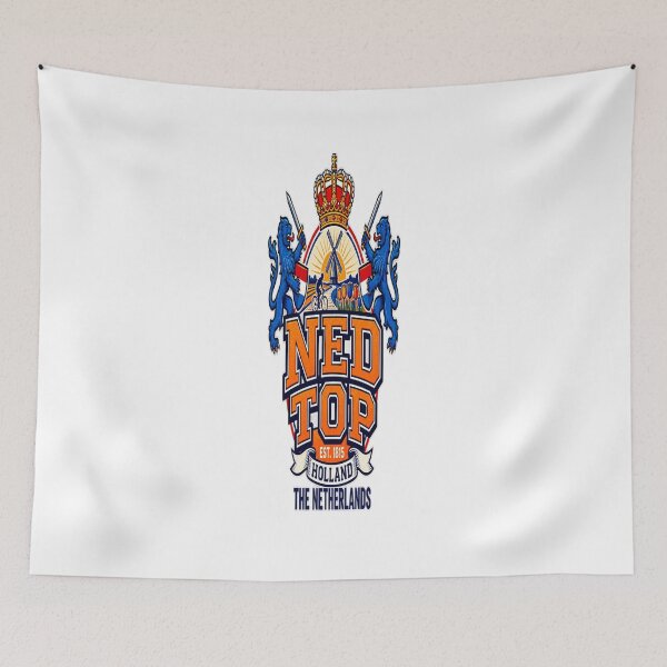 Item preview, NED TOP Holland Netherlands Vintage Crest – Dutch Pride Design designed and sold by CatLovers Studio.