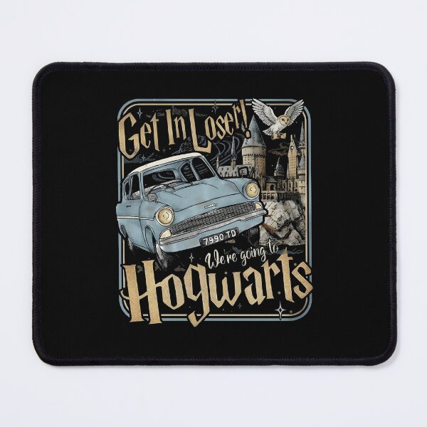 Item preview, Get In Loser We're Going to Hogwarts Vintage Flying Car Wizard designed and sold by OddPopARt.