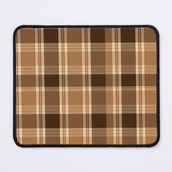 Item preview, Cozy Brown Plaid Tartan Pattern — Warm Autumn Buffalo Check Grid designed and sold by LYAN-STORE.